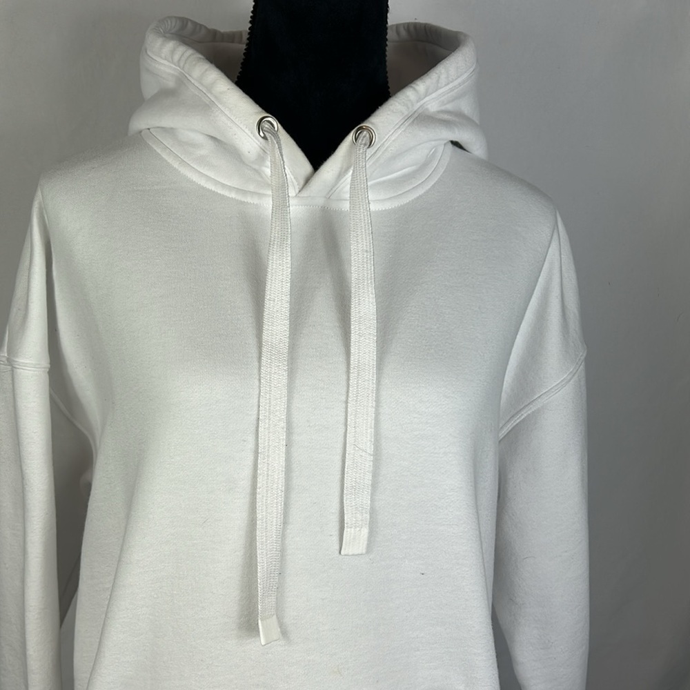 Athleta Rose Lace Tunic White Hoodie - Picture 9 of 11